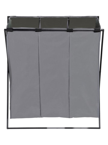 Wenko Wasmand "Trio" grijs - (B)69 x (H)76 x (D)37 cm