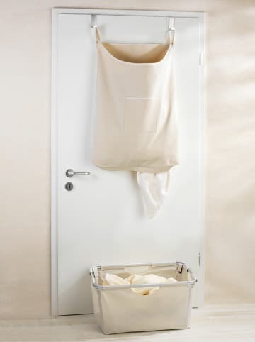 Wenko Tür-Wäschesammler "Canguro" in Beige - 65 l
