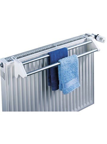 Wenko Wasdroogrek voor aan de radiator "Standard" wit - (H)12,80 x (D)11,60 cm