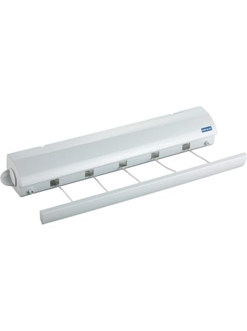 Wenko Wand-waslijn wit - (B)7 x (H)7 x (D)47,5 cm