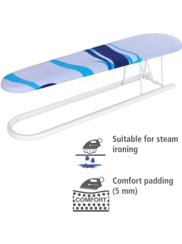 Wenko Mouwenstrijkplank blauw - (L)52 x (B)12 cm