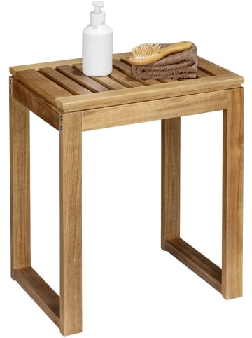 Wenko Badhocker in Braun - (B)60 x (H)39 x (T)30 cm