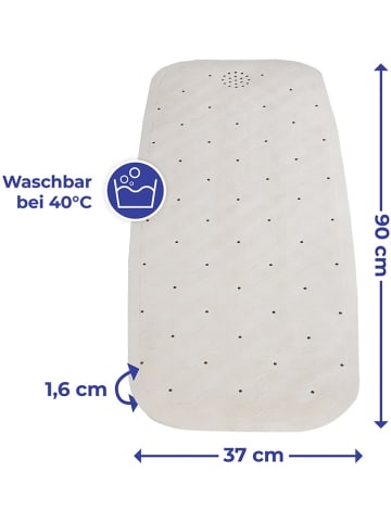 Maximex Badmat crème - (L)90 x (B)37 cm