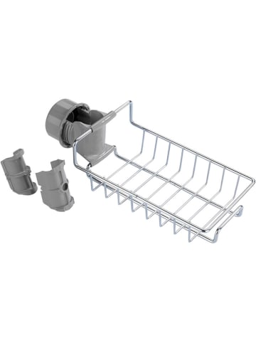 Maximex Doucherek zilverkleurig - (B)10 x (H)17 x (D)4 cm