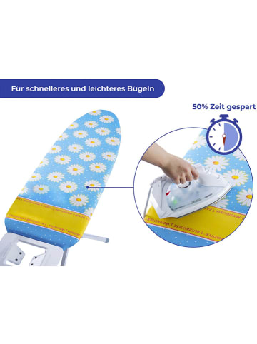 Wenko Strijkplankhoes "Maximex" lichtblauw - (L)128 x (B)54 cm