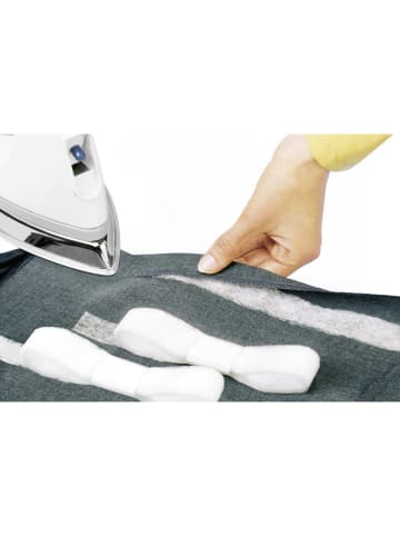 Wenko 2-delige set: zoomstrijkbandjes wit