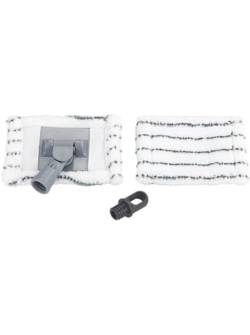 Maximex Telescopische tegelwisser zwart/zilverkleurig