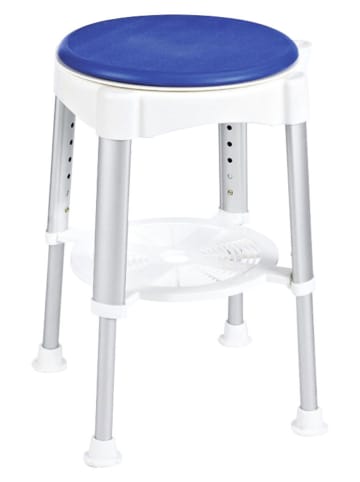 Wenko Douchekruk blauw/wit