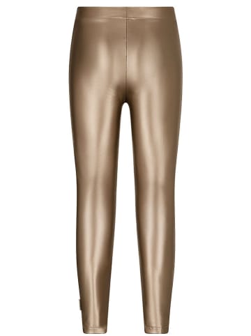 B.Nosy Legginsy "Luna" w kolorze złotym