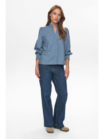 NÜMPH Bluse in Blau