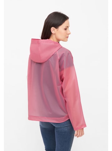 Derbe Regenjacke in Pink