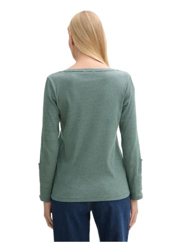 Tom Tailor Longsleeve wit/groen