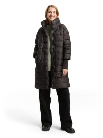 Tom Tailor Steppmantel in Schwarz