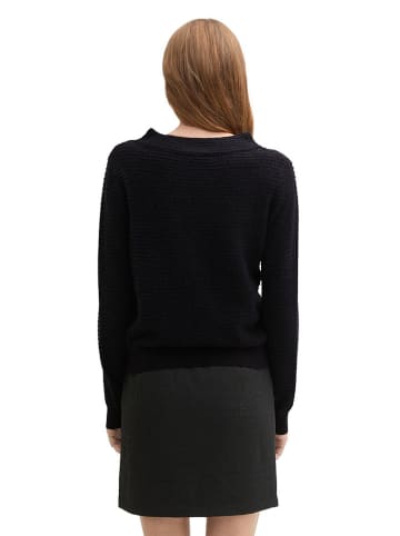 Tom Tailor Pullover in Schwarz