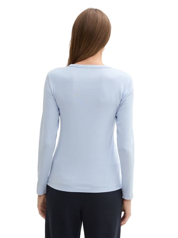 Tom Tailor Longsleeve in Hellblau