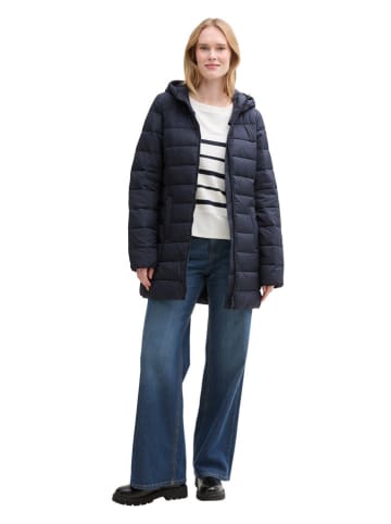 Tom Tailor Płaszcz pikowany w kolorze granatowym