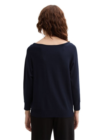 Tom Tailor Pullover in Dunkelblau