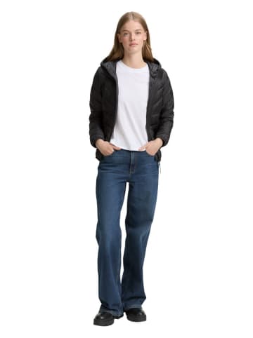 TOM TAILOR Denim Steppjacke in Schwarz