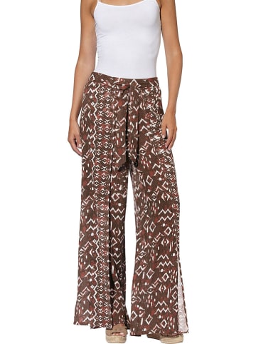 Heine Spodnie w kolorze czerwonobrązowym