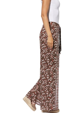 Heine Marlenehose in Rotbraun