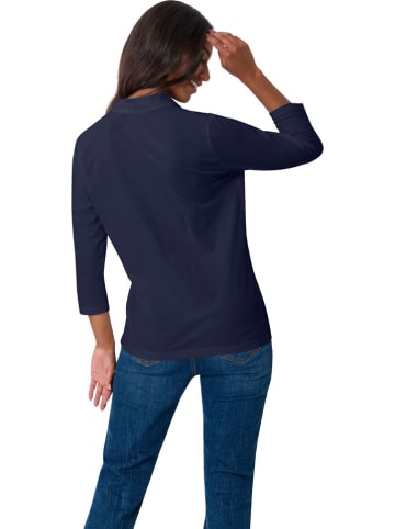 Heine Bluse in Dunkelblau