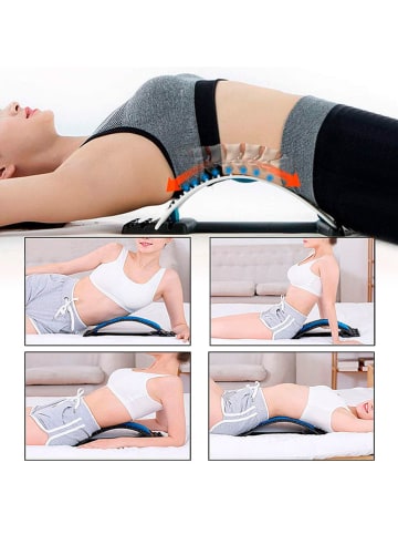 DAM Rugmassageapparaat zwart/blauw