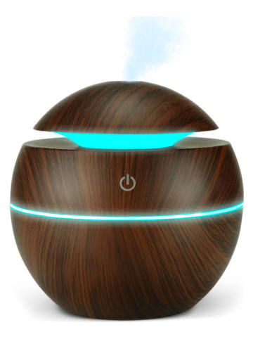 DAM Ledluchtbevochtiger bruin - (H)10 x  Ø 10 cm