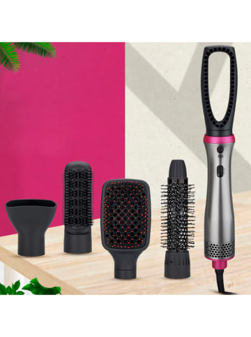 DAM 3-in-1-Haartrocknerbürste in Schwarz