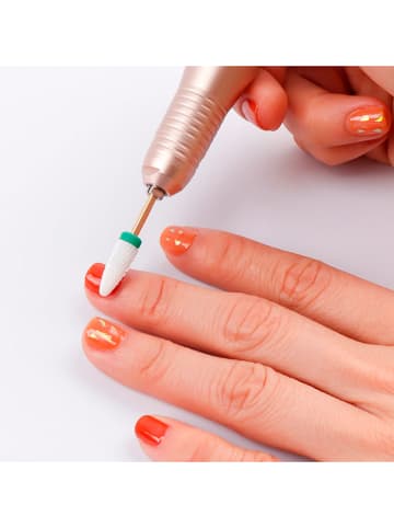 DAM 10-delige set: nagelfrees-opzetstukken meerkleurig