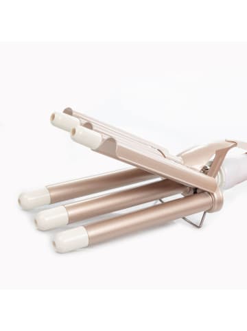 DAM Haarstylingsapparaat wit/goudkleurig