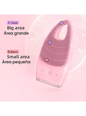 DAM Silicone gezichtsreinigingsborstel lichtroze