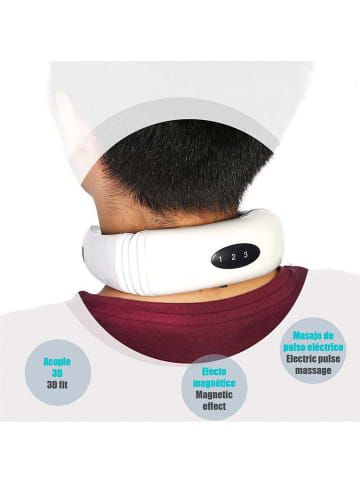 DAM Nekmassageapparaat "5880" wit