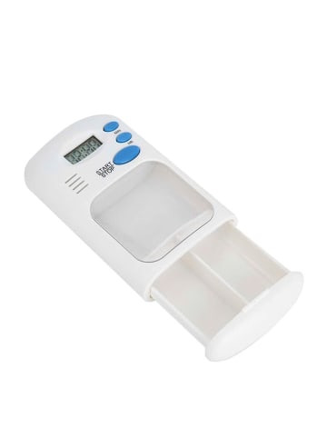 DAM Pudełko w kolorze biało-niebieskim na tabletki