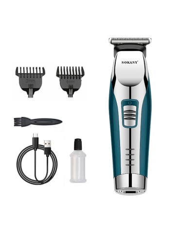 DAM Haar- en baardtrimmer zilverkleurig