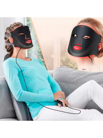 DAM LED-Gesichtsmaske in Schwarz