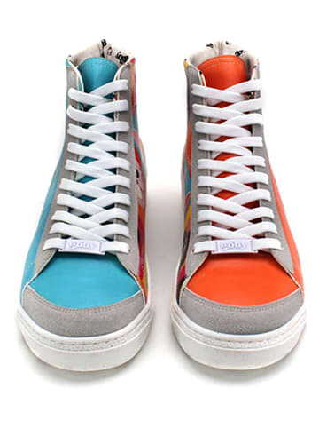 Goby Sneakers in Hellblau/ Bunt