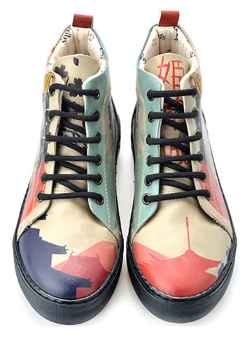 Goby Sneakersy ze wzorem