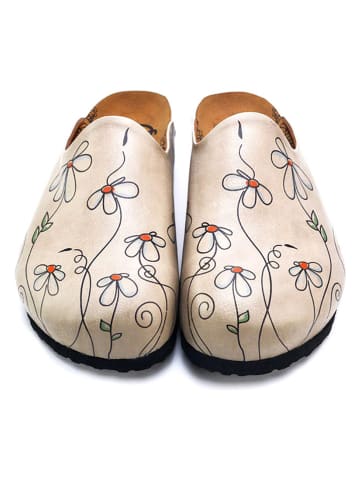 Calceo Clogs beige