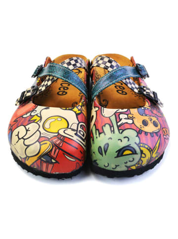 Calceo Clogs in Bunt