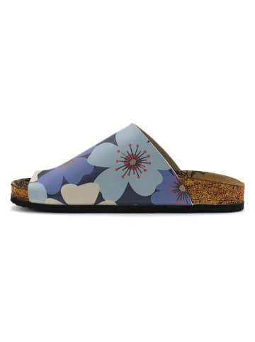 Calceo Teenslippers donkerblauw