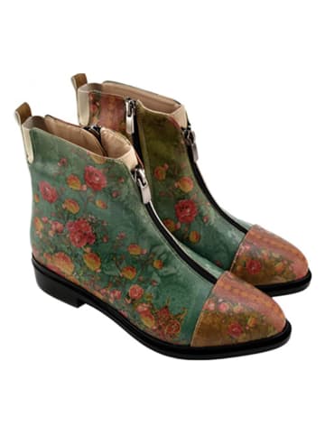 Goby Boots in Blau/ Braun