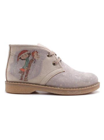 Goby Ankle-Boots in Beige