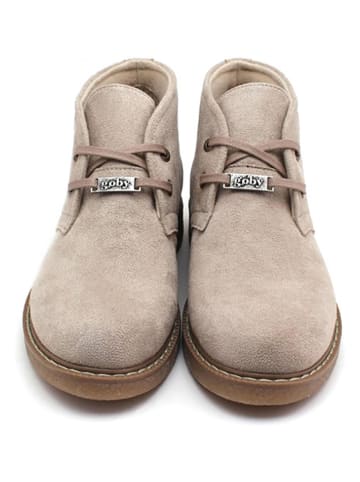 Goby Ankle-Boots in Beige