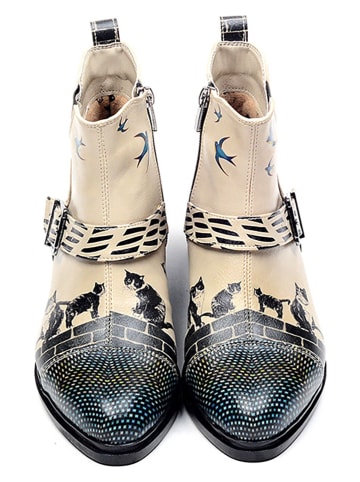 Goby Boots zwart/beige/meerkleurig