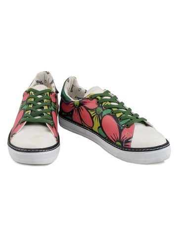 Goby Sneakers in Grün/ Rot