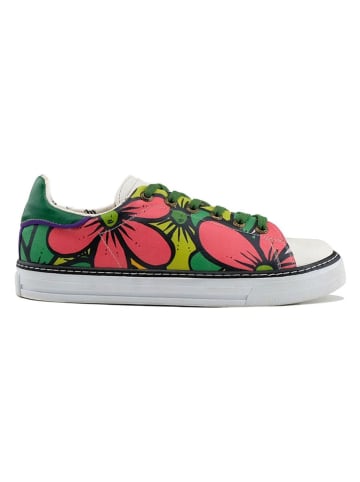 Goby Sneakers groen/rood