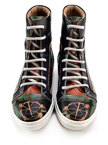 Goby Sneakers in Dunkelblau/ Grün