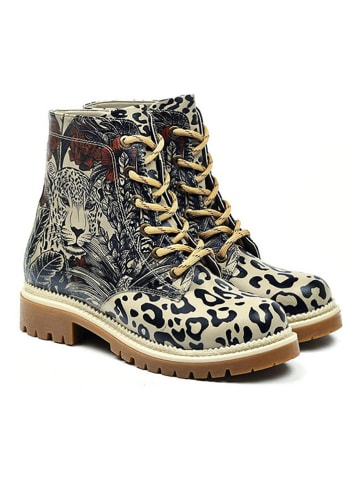 Goby Boots in Beige/ Bunt