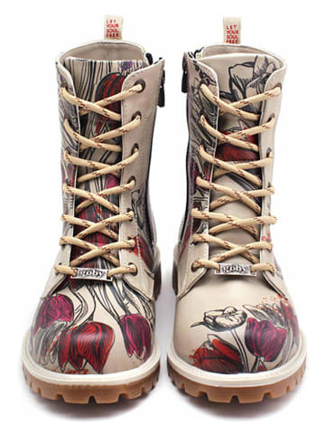 Goby Boots beige/meerkleurig