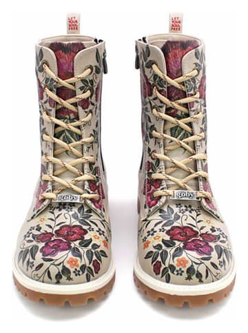 Goby Boots beige/meerkleurig